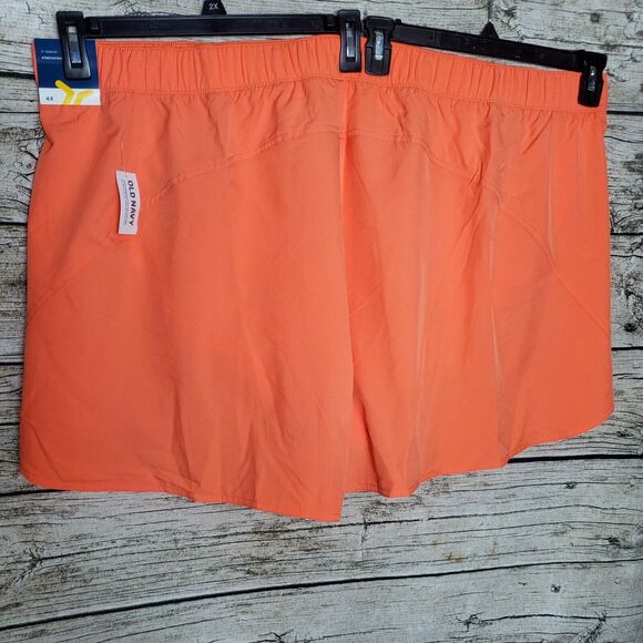 Old Navy Active Stretched Dry Quick 4 Way Stretch Shorts Size 4X - Picture 2 of 7